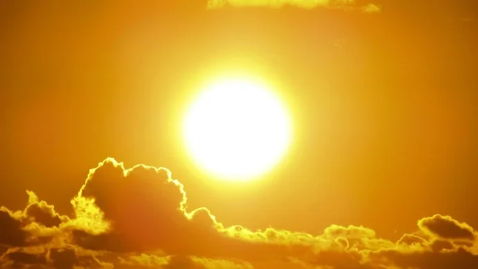 Sunlight breaking through clouds, representing online visibility