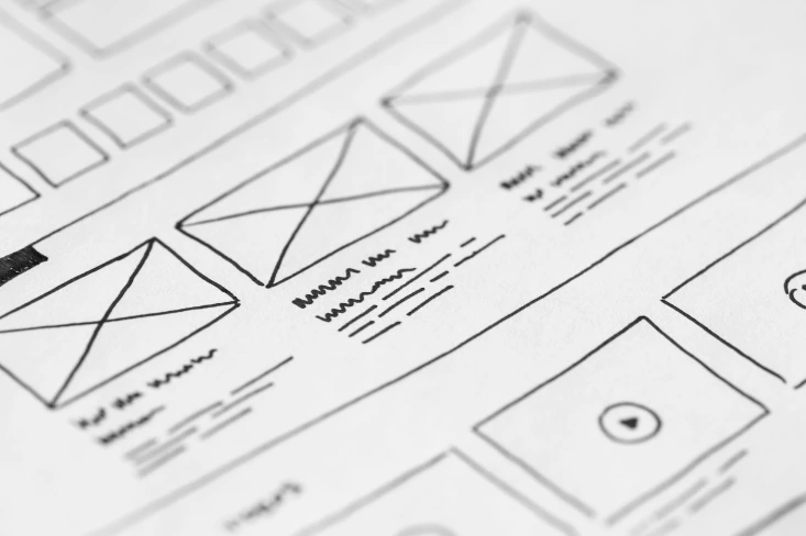 one page system boxes handwriting